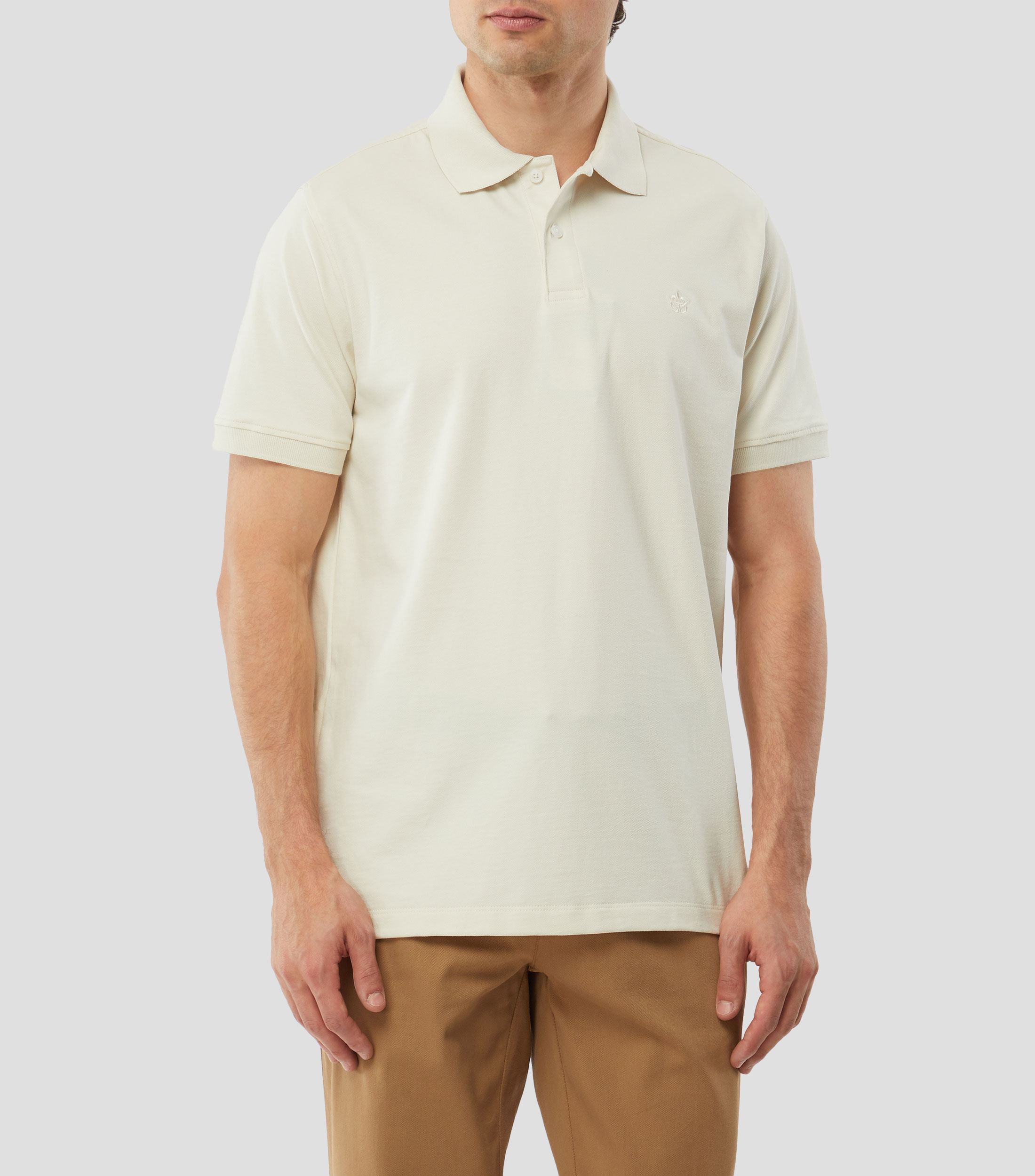 Playera Tipo Polo Manga Corta Hombre